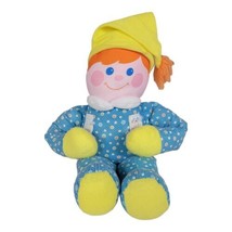 Vintage 1984 Fisher Price Crib Friend Squeaky/Rattle Plush Doll - $19.39