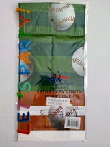 Baseball Table Cover Event Decoration Unisex Adult Kid Tablecloth Birthd... - $11.67