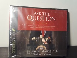 Ask the Question by Stephen Mansfield (CD Audiobook, 2016, Unabridged) New - £15.17 GBP
