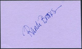 RANDI BROOKS SIGNED 3X5 INDEX CARD THE MAN WITH TWO BRAINS WIZARDS AND W... - $17.63