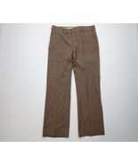 Vtg 60s 70s Streetwear Mens 36x34 Rainbow Fleck Wool Tweed Bell Bottoms ... - €109,66 EUR