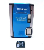 Olympus Stylus Tough 6000 Blue Digital Camera Tested *No Battery* - £54.58 GBP
