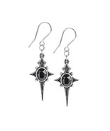 Alchemy Gothic E431 Sterne Leben Earrings Stars Of Life Cross Goddess Dr... - $50.85 CAD