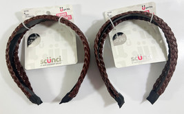 Scunci Faux Leather Braided Headband - £12.36 GBP