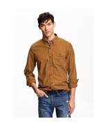 NWT Old Navy Men&#39;s Regular Fit 100% Cotton Heavy Twill Button Down Shirt... - £23.69 GBP