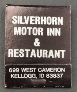 Silverhorn Motor Inn &amp; Restaurant Kellogg ID IDaho Full 20 Unstruck - £7.44 GBP