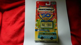 Matchbox Across America New Jersey Ikarus Coach Bus #003 Free Usa Shipping - $9.49