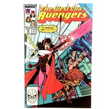West Coast Avengers #43 Marvel 1989 VF Scarlet Witch Hawkeye Vision Mockingbird - £6.19 GBP