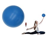 Small Exercise Ball For Between Knees, 6 Inch Pilates Ball With Pump, Mi... - £15.84 GBP