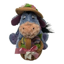 Disney Store Bean Bags Plush Beanie Babies NO TAG EEYORE EASTER BONNET &amp;... - $11.30