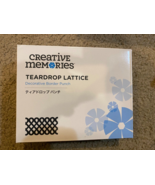Creative Memories Teardrop Lattice Decorative Border Punch RARE Paper Punch - £36.28 GBP