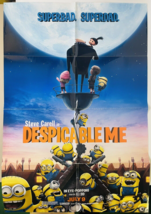 Despicable Me Movie Poster Original Promotional 27x40 Folded 2 Sided - $15.63