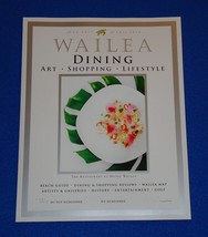 Brand New Hawaii Maui Wailea Dining Shopping Guide Book Excellent City Reference - £4.78 GBP