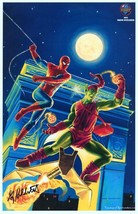 Greg Hildebrandt SIGNED Spider-Man vs Green Goblin Art Print Comic Con E... - £46.65 GBP