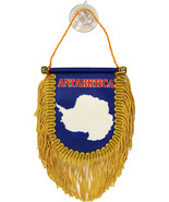 Antarctica (Antarktica) Window Hanging Flag (Shield) - $9.54