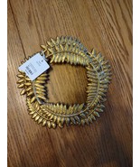 Pier 1 Trivet Leaf Gold Color-Brand New-SHIPS N 24 HOURS - $74.13