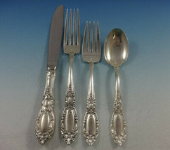 King Richard by Towle Sterling Silver Flatware Set For 12 Service 55 Pieces - £2,691.35 GBP