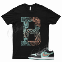 Black BLESSED T Shirt for Air J1 1 Low SE Tropical Twist Turquoise Dunk  - £20.49 GBP+