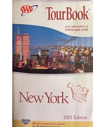 AAA New York TourBook Travel Guide Book 2001 Edition Twin Towers Cover - $8.19