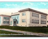 Lottie Grunsky Grammar School Stockton California CA UNP DB Postcard V24 - $2.92