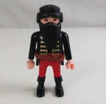 1993 Geobra Playmobile Special Mongolian Warrior 2.75&quot; Toy Figure - $13.57