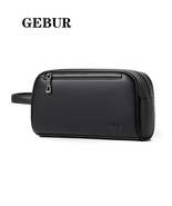 GEBUR Men&#39;s clutch simple casual bag made of soft leather, suitable for ... - $918.76 MXN