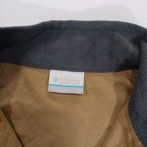 Columbia XM6279 Men's Brown/Black Pine Ridge Fleece 1/4 Zip Sweatshirt Size M image 3