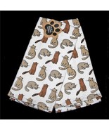 2 Varied Cats in Different Poses Textured Cotton Pique Kitchen Towels NWT - $24.68 CAD