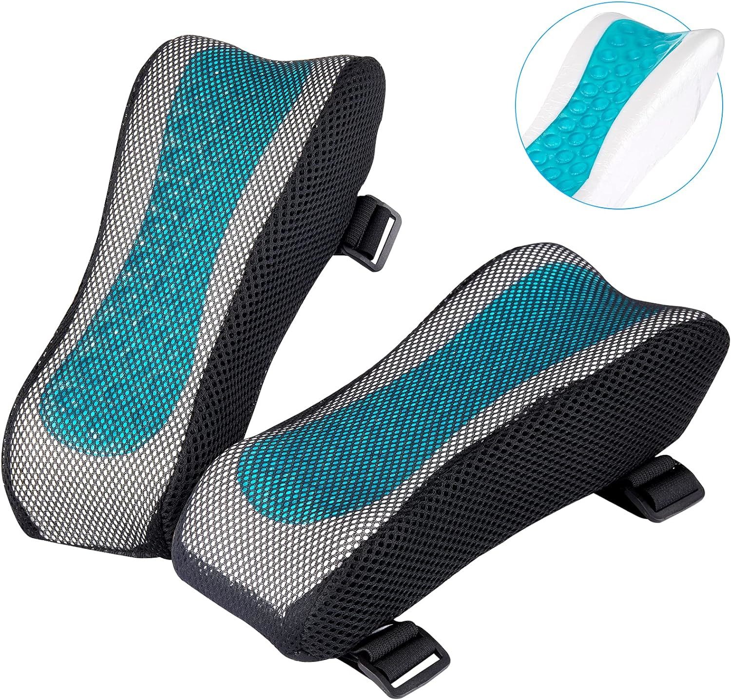 Beautrip Ergonomic Armrest Pads- Office Chair Arm Rest, Set Of 2, Mesh C... - $41.92