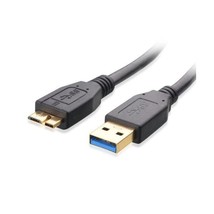 Cable Matters SuperSpeed USB 3.0 Type A to Micro-B Cable in Black 1 Metre  - $243.16 MXN