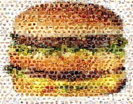 Amazing McDonalds Big Mac Cheeseburger FOOD Montage - £9.20 GBP