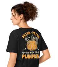 Unisex Organic Mid-Light T-Shirt - Pumpkin Back Print Black - $49.99
