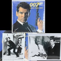 James Bond 007 2001 Calendar SEALED &amp; Press Photos Black and White 8x10 - £12.52 GBP