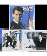 James Bond 007 2001 Calendar SEALED &amp; Press Photos Black and White 8x10 - £12.48 GBP