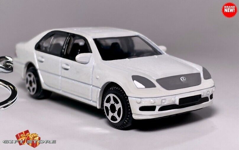  ULTRA RARE KEYCHAIN WHITE LEXUS/CELSIOR LS430 LS 430 CUSTOM Ltd GREAT G... - $198.98