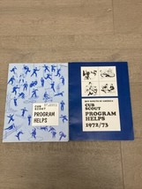 1969 &amp; 1972/73 BSA Cub Scout Program Helps Booklets - £9.37 GBP