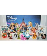 Disney Classic Movie Figure Set of 10 Peter Pan, Alice in Wonderland, Pi... - £12.78 GBP