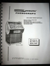 Seeburg Model SL00 &amp; ESL100 7 PART Jukebox Manual - £33.08 GBP