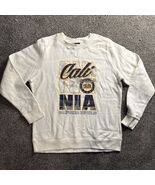 Custom California Republic Pullover Sweatshirt X-Large (XL) Men White - €12,86 EUR