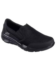 SKECHERS Men&#39;s Relaxed Fit Equalizer 3.0 Black Slip-On Shoes Pick Your Size - £30.63 GBP+