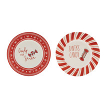 Ceramic Santa Candy Plate (Set of 4) - $57.85