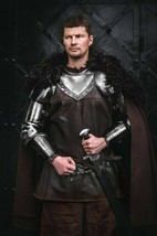 Medieval Robb Stark Armor Full Suit from GOT Replica - Blackened Steel Halloween - £131.18 GBP