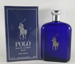 Polo Blue by Ralph Lauren 200ml 6.7 Oz Eau De Toilette Spray Men New Seald Box - $89.10