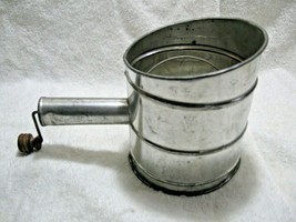 Vintage Collectible RARE Crank In Handle SAVORY 502 SIFTER-Farm-Kitchen-... - $64.95