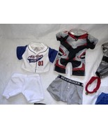 Build A Bear Plush Boy Clothes Shoes and Accessories lot #9 outfits - $39.59