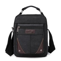 Men&#39;s Travel Crossbody Bags Cool Canvas Handbag Fashion Men Messenger Bags High  - £22.10 GBP