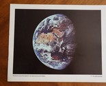 Vintage NASA 11x14 Photo/Print 69-HC-664 Earth Seen from Apollo 11 Durin... - £9.57 GBP