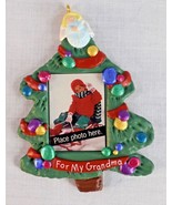 Hallmark For My Grandma Photo Holder 1994 Keepsake Ornament Can Be Perso... - $6.88