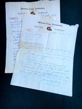 LOT 1929 antique LETTERS BUSTER BROWN SHOE LETTERHEAD~TIMMERMAN/THORNBAH... - $42.08