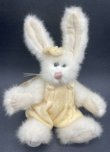 Boyds Bears 20th Anniversary Libby Lapinette White Plush Rabbit 91681 - £14.14 GBP
